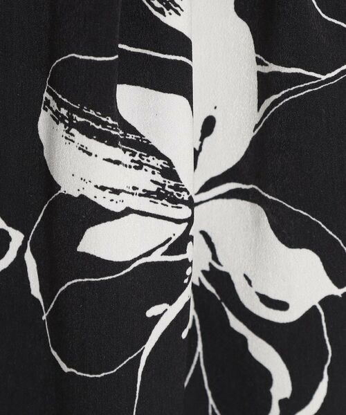 THE SHOP TK / ザ ショップ ティーケー パンツ | フラワープリントイージーパンツ【洗える】 | 詳細15