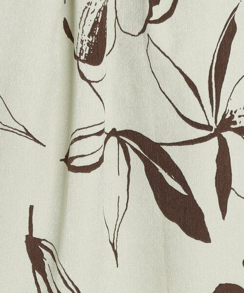 THE SHOP TK / ザ ショップ ティーケー パンツ | フラワープリントイージーパンツ【洗える】 | 詳細20