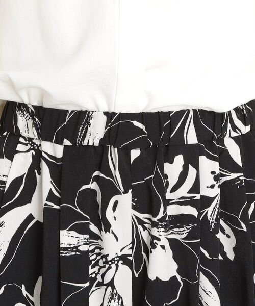 THE SHOP TK / ザ ショップ ティーケー パンツ | フラワープリントイージーパンツ【洗える】 | 詳細24