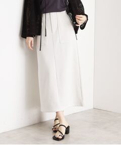 THE SHOP TK / ザ ショップ ティーケー ロング・マキシ丈スカート | 裏毛ラメスカート【洗える】