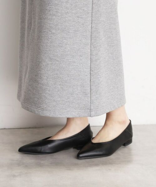 THE SHOP TK / ザ ショップ ティーケー ロング・マキシ丈スカート | 裏毛ラメスカート【洗える】 | 詳細15