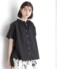 THE SHOP TK / ザ ショップ ティーケー シャツ・ブラウス | 袖ギャザーブラウス【洗濯機OK】