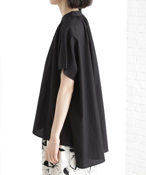 THE SHOP TK / ザ ショップ ティーケー シャツ・ブラウス | 袖ギャザーブラウス【洗濯機OK】 | 詳細10