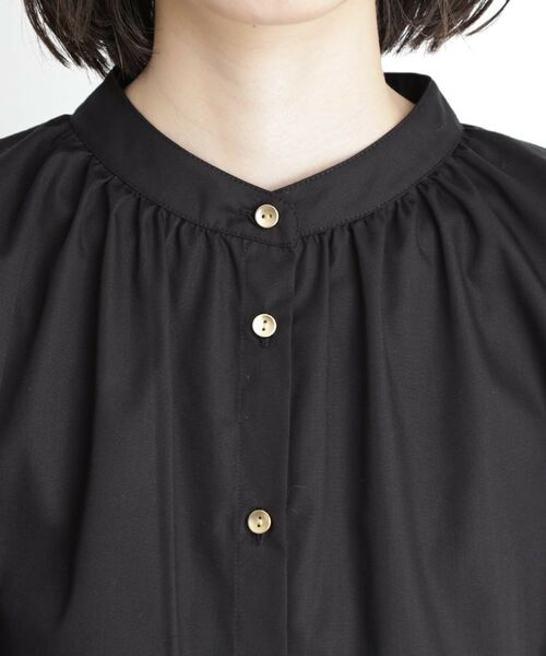 THE SHOP TK / ザ ショップ ティーケー シャツ・ブラウス | 袖ギャザーブラウス【洗濯機OK】 | 詳細12