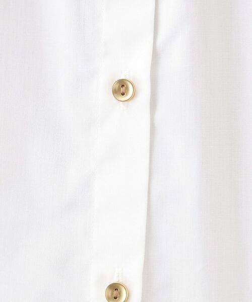 THE SHOP TK / ザ ショップ ティーケー シャツ・ブラウス | 袖ギャザーブラウス【洗濯機OK】 | 詳細4