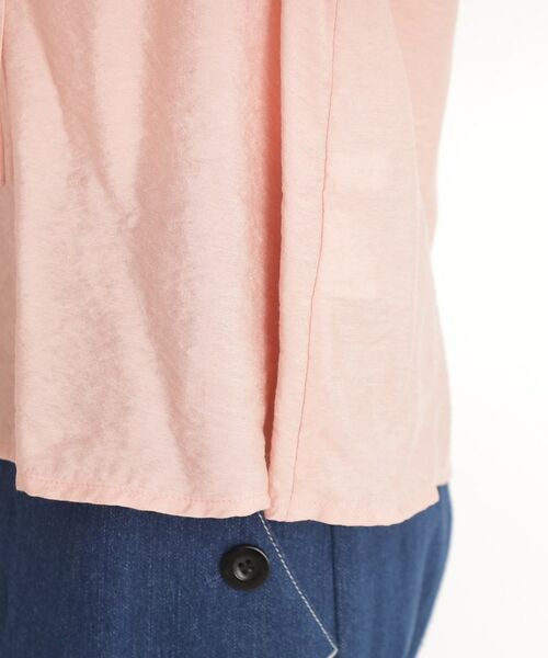 THE SHOP TK / ザ ショップ ティーケー シャツ・ブラウス | ラッフルカラーブラウス【洗濯機OK】 | 詳細20