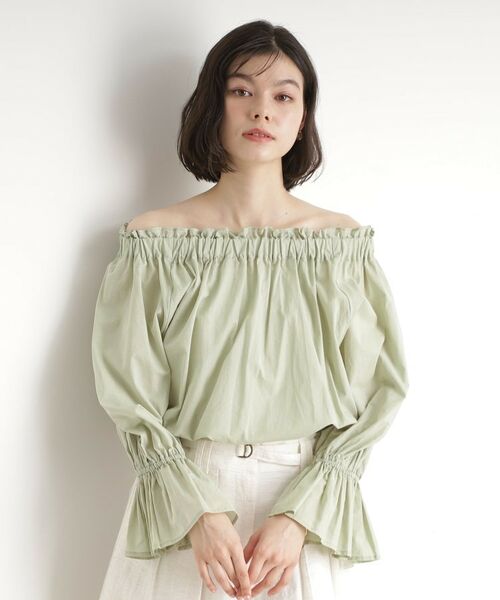 THE SHOP TK / ザ ショップ ティーケー シャツ・ブラウス | 【前後2WAY】ギャザーブラウス/洗濯機OK | 詳細16