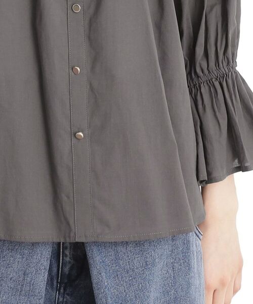 THE SHOP TK / ザ ショップ ティーケー シャツ・ブラウス | 【前後2WAY】ギャザーブラウス/洗濯機OK | 詳細25