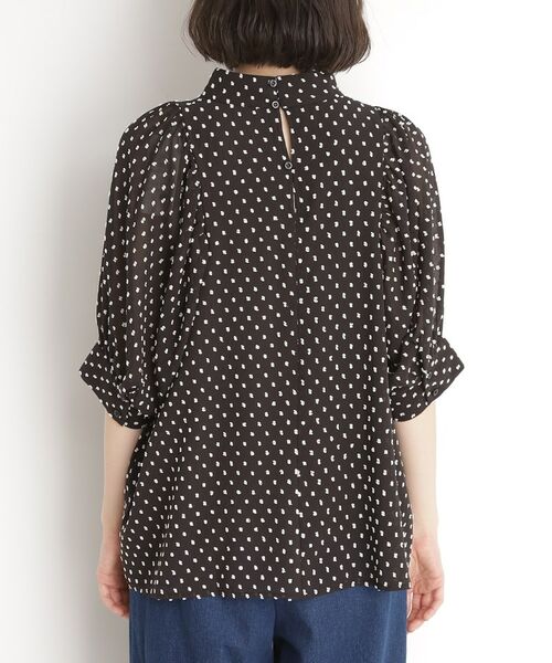 THE SHOP TK / ザ ショップ ティーケー シャツ・ブラウス | ドットジャカードブラウス【洗える】 | 詳細11