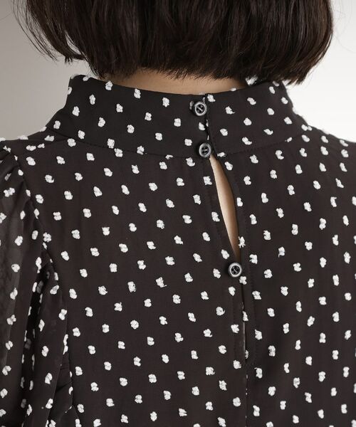 THE SHOP TK / ザ ショップ ティーケー シャツ・ブラウス | ドットジャカードブラウス【洗える】 | 詳細13