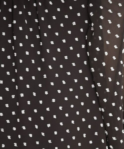 THE SHOP TK / ザ ショップ ティーケー シャツ・ブラウス | ドットジャカードブラウス【洗える】 | 詳細4