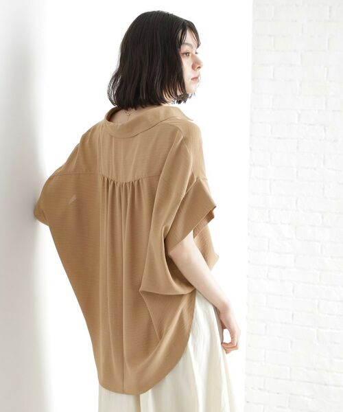 THE SHOP TK / ザ ショップ ティーケー シャツ・ブラウス | スキッパーシャツ【防シワ/接触冷感/洗濯機OK/セットアップ可】 | 詳細12