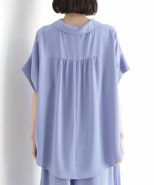 THE SHOP TK / ザ ショップ ティーケー シャツ・ブラウス | スキッパーシャツ【防シワ/接触冷感/洗濯機OK/セットアップ可】 | 詳細22