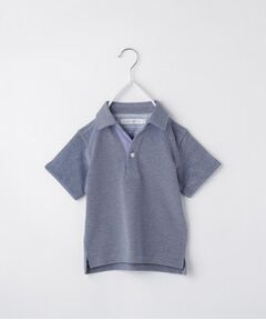 THE SHOP TK / ザ ショップ ティーケー Tシャツ | 【110-150】カノコポロシャツ/洗濯機OK・パパとおそろい