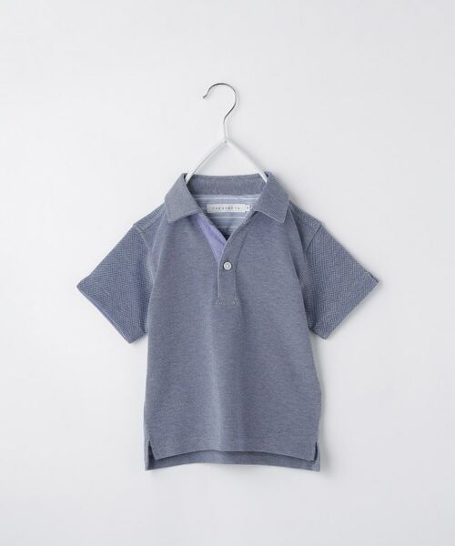 THE SHOP TK / ザ ショップ ティーケー Tシャツ | 【110-150】カノコポロシャツ/洗濯機OK・パパとおそろい | 詳細10