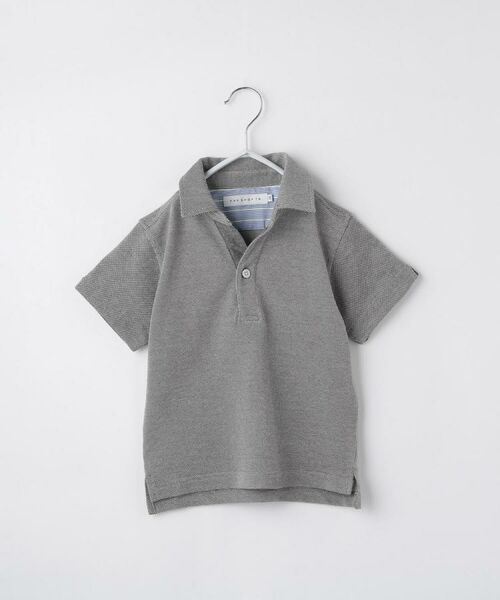 THE SHOP TK / ザ ショップ ティーケー Tシャツ | 【110-150】カノコポロシャツ/洗濯機OK・パパとおそろい | 詳細20