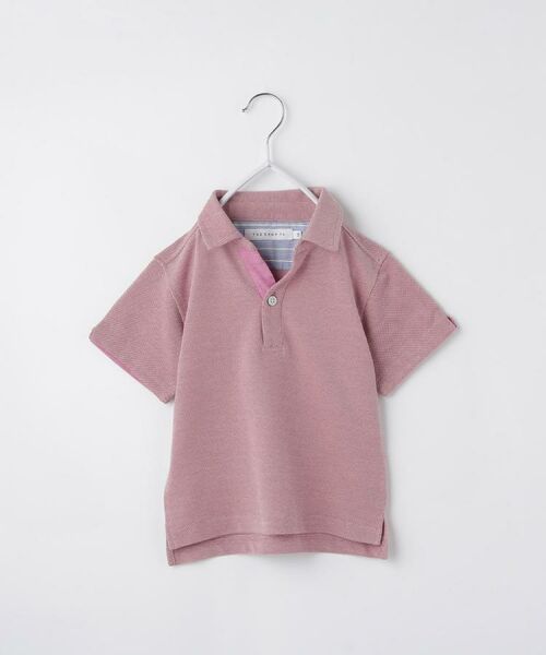 THE SHOP TK / ザ ショップ ティーケー Tシャツ | 【110-150】カノコポロシャツ/洗濯機OK・パパとおそろい | 詳細22