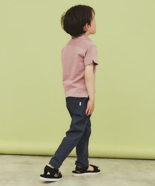 THE SHOP TK / ザ ショップ ティーケー Tシャツ | 【110-150】カノコポロシャツ/洗濯機OK・パパとおそろい | 詳細3