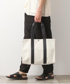 THE SHOP TK / ザ ショップ ティーケー トートバッグ | 【MonoMax7月号掲載】BOUOキャンバススクエアトート