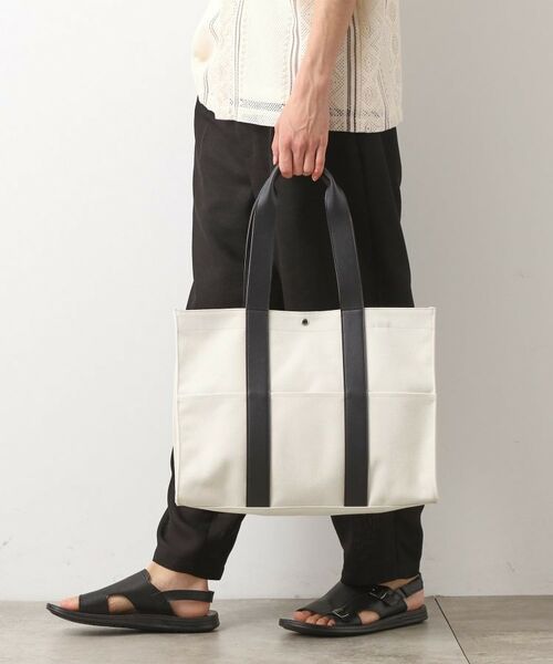 THE SHOP TK / ザ ショップ ティーケー トートバッグ | 【MonoMax7月号掲載】BOUOキャンバススクエアトート | 詳細13
