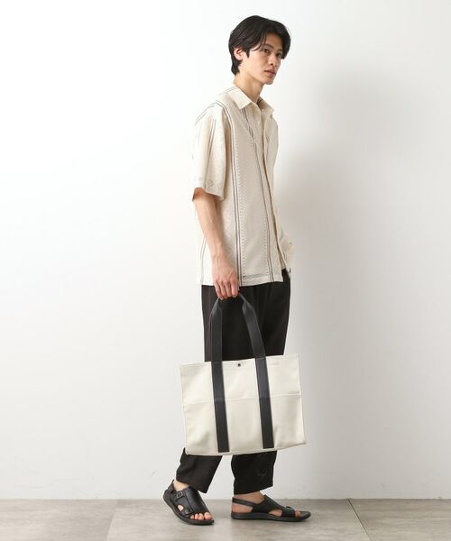 THE SHOP TK / ザ ショップ ティーケー トートバッグ | 【MonoMax7月号掲載】BOUOキャンバススクエアトート | 詳細14