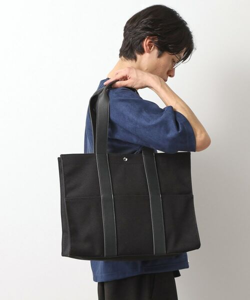 THE SHOP TK / ザ ショップ ティーケー トートバッグ | 【MonoMax7月号掲載】BOUOキャンバススクエアトート | 詳細15