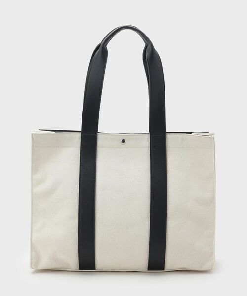 THE SHOP TK / ザ ショップ ティーケー トートバッグ | 【MonoMax7月号掲載】BOUOキャンバススクエアトート | 詳細4
