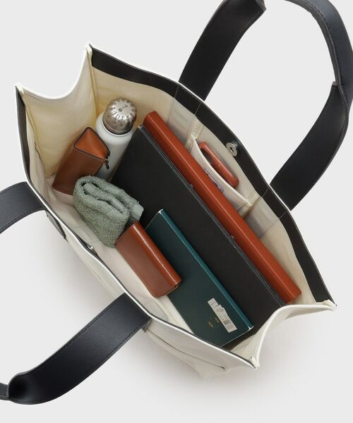 THE SHOP TK / ザ ショップ ティーケー トートバッグ | 【MonoMax7月号掲載】BOUOキャンバススクエアトート | 詳細8