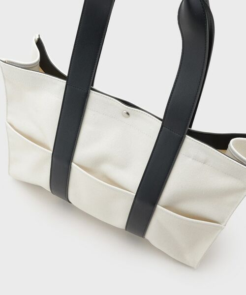 THE SHOP TK / ザ ショップ ティーケー トートバッグ | 【MonoMax7月号掲載】BOUOキャンバススクエアトート | 詳細9