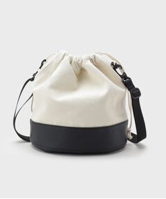 THE SHOP TK / ザ ショップ ティーケー ショルダーバッグ | BOUOキャンバス巾着ショルダー