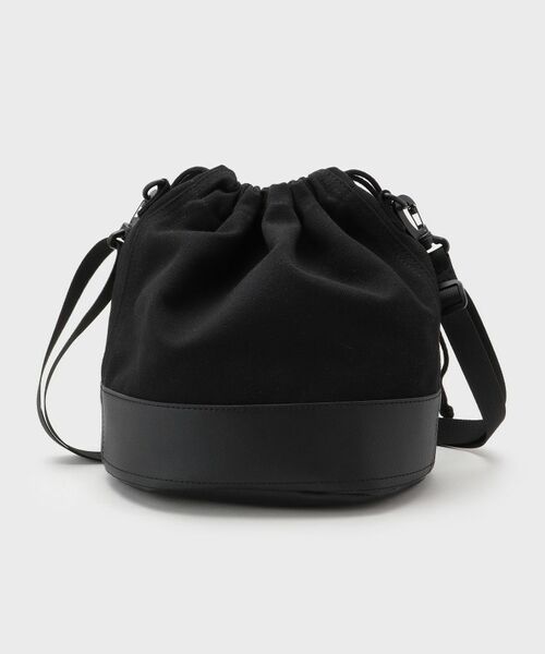 THE SHOP TK / ザ ショップ ティーケー ショルダーバッグ | BOUOキャンバス巾着ショルダー | 詳細1