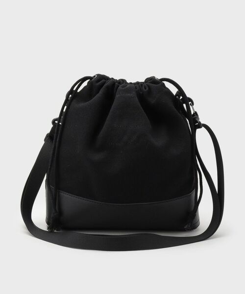 THE SHOP TK / ザ ショップ ティーケー ショルダーバッグ | BOUOキャンバス巾着ショルダー | 詳細3