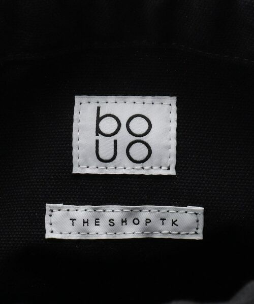 THE SHOP TK / ザ ショップ ティーケー ショルダーバッグ | BOUOキャンバス巾着ショルダー | 詳細9