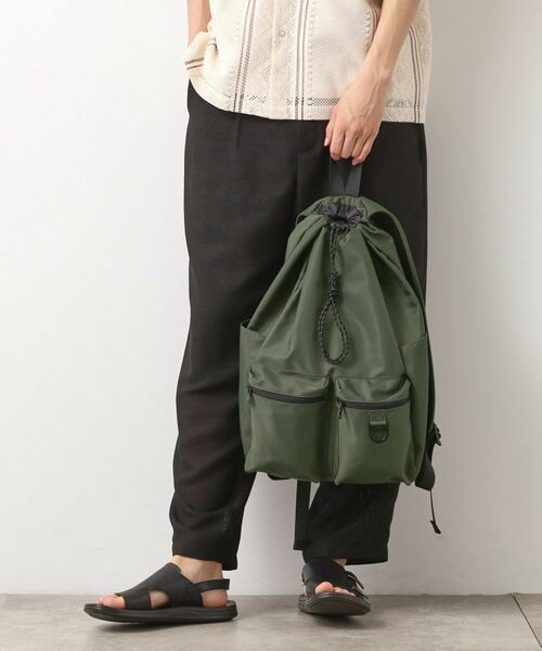THE SHOP TK / ザ ショップ ティーケー リュック・バックパック | ダブルポケット巾着バック ／ ナップサック | 詳細18