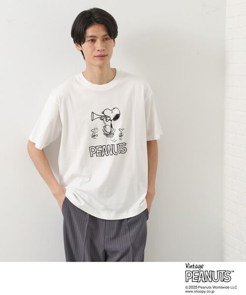 THE SHOP TK / ザ ショップ ティーケー Tシャツ | 75周年PEANUTSデザイン半袖Tシャツ | 詳細14
