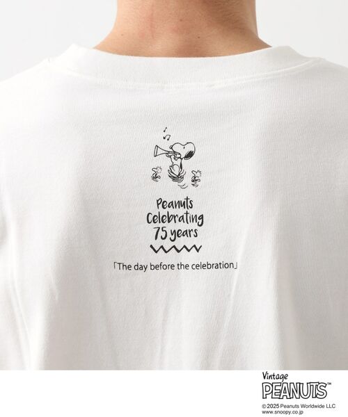 THE SHOP TK / ザ ショップ ティーケー Tシャツ | 75周年PEANUTSデザイン半袖Tシャツ | 詳細19