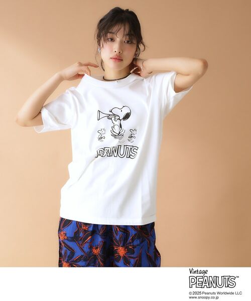 THE SHOP TK / ザ ショップ ティーケー Tシャツ | 75周年PEANUTSデザイン半袖Tシャツ | 詳細29