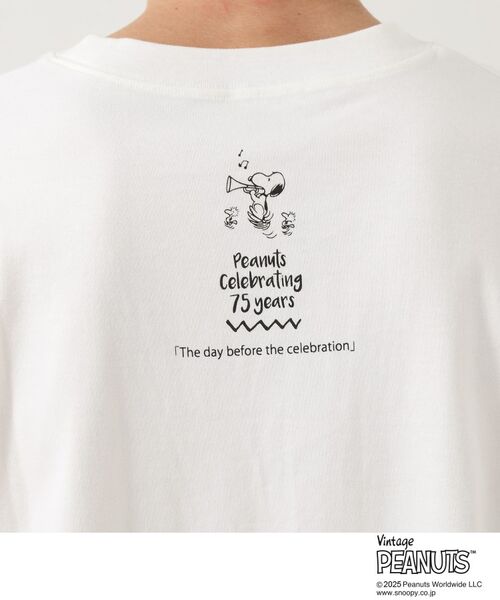 THE SHOP TK / ザ ショップ ティーケー Tシャツ | 75周年PEANUTSデザイン半袖Tシャツ | 詳細6