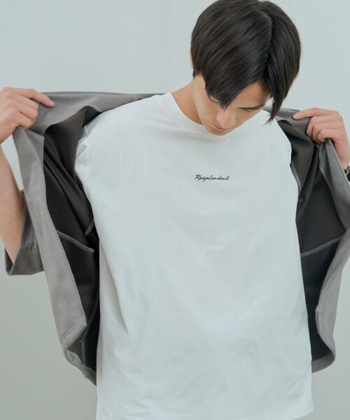 THE SHOP TK / ザ ショップ ティーケー カーディガン・ボレロ | フェイクスウェードアンサンブルカーディガン【五分袖カーディガン＋半袖Tシャツセットアイテム】 | 詳細2