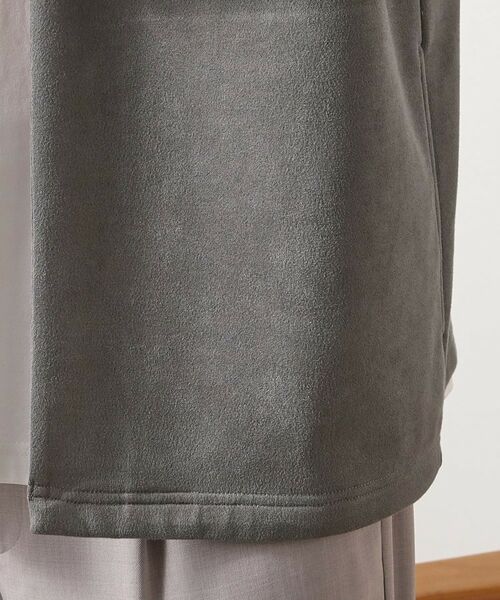 THE SHOP TK / ザ ショップ ティーケー カーディガン・ボレロ | フェイクスウェードアンサンブルカーディガン【五分袖カーディガン＋半袖Tシャツセットアイテム】 | 詳細23