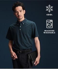 THE SHOP TK / ザ ショップ ティーケー ポロシャツ | アイスカノコポロシャツ 接触冷感/ビジネス対応