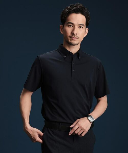 THE SHOP TK / ザ ショップ ティーケー ポロシャツ | アイスカノコポロシャツ 接触冷感/ビジネス対応 | 詳細5