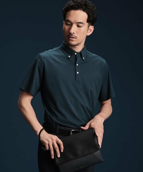 THE SHOP TK / ザ ショップ ティーケー ポロシャツ | アイスカノコポロシャツ 接触冷感/ビジネス対応 | 詳細7