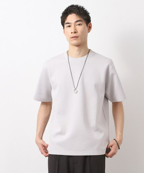 THE SHOP TK / ザ ショップ ティーケー Tシャツ | ダブルフェイス半袖Tシャツ　【洗濯機OK】 | 詳細2
