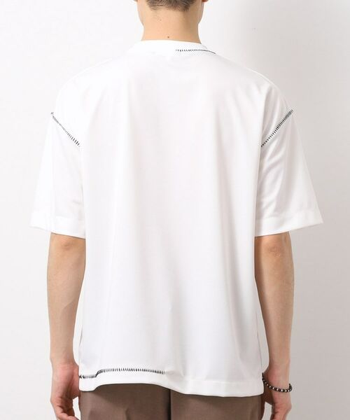 THE SHOP TK / ザ ショップ ティーケー Tシャツ | ブランケットステッチ半袖Tシャツ | 詳細11