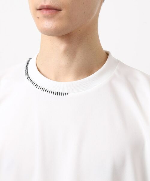 THE SHOP TK / ザ ショップ ティーケー Tシャツ | ブランケットステッチ半袖Tシャツ | 詳細12