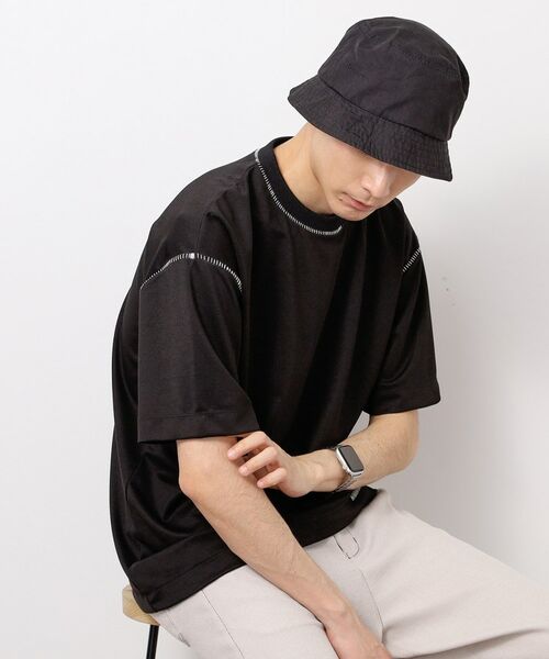 THE SHOP TK / ザ ショップ ティーケー Tシャツ | ブランケットステッチ半袖Tシャツ | 詳細5