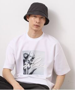 THE SHOP TK / ザ ショップ ティーケー Tシャツ | コード刺繍フォト半袖Tシャツ