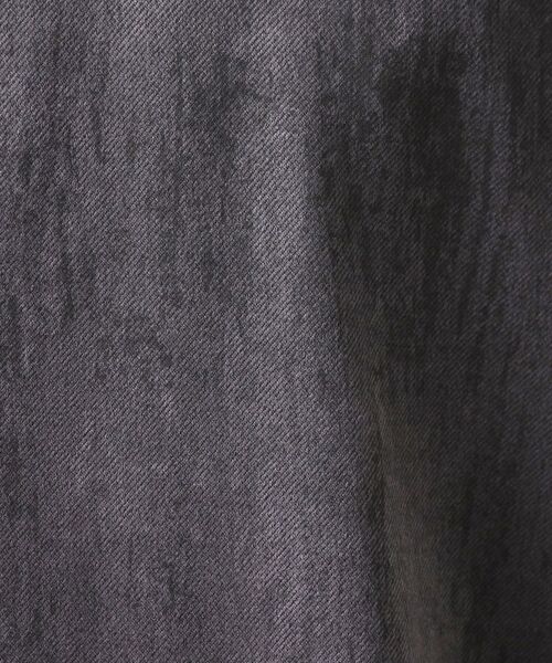 THE SHOP TK / ザ ショップ ティーケー カットソー | スウェードプリント半袖Tシャツ 【オーバーサイズ/洗濯機OK】 | 詳細4