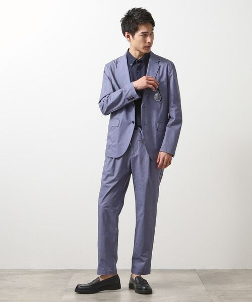 THE SHOP TK / ザ ショップ ティーケー テーラードジャケット | スマートムーブメッシュジャケット【セットアップ可/洗濯機OK】 | 詳細13